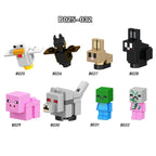 Zestaw figurek Minecraft - Zestaw x8