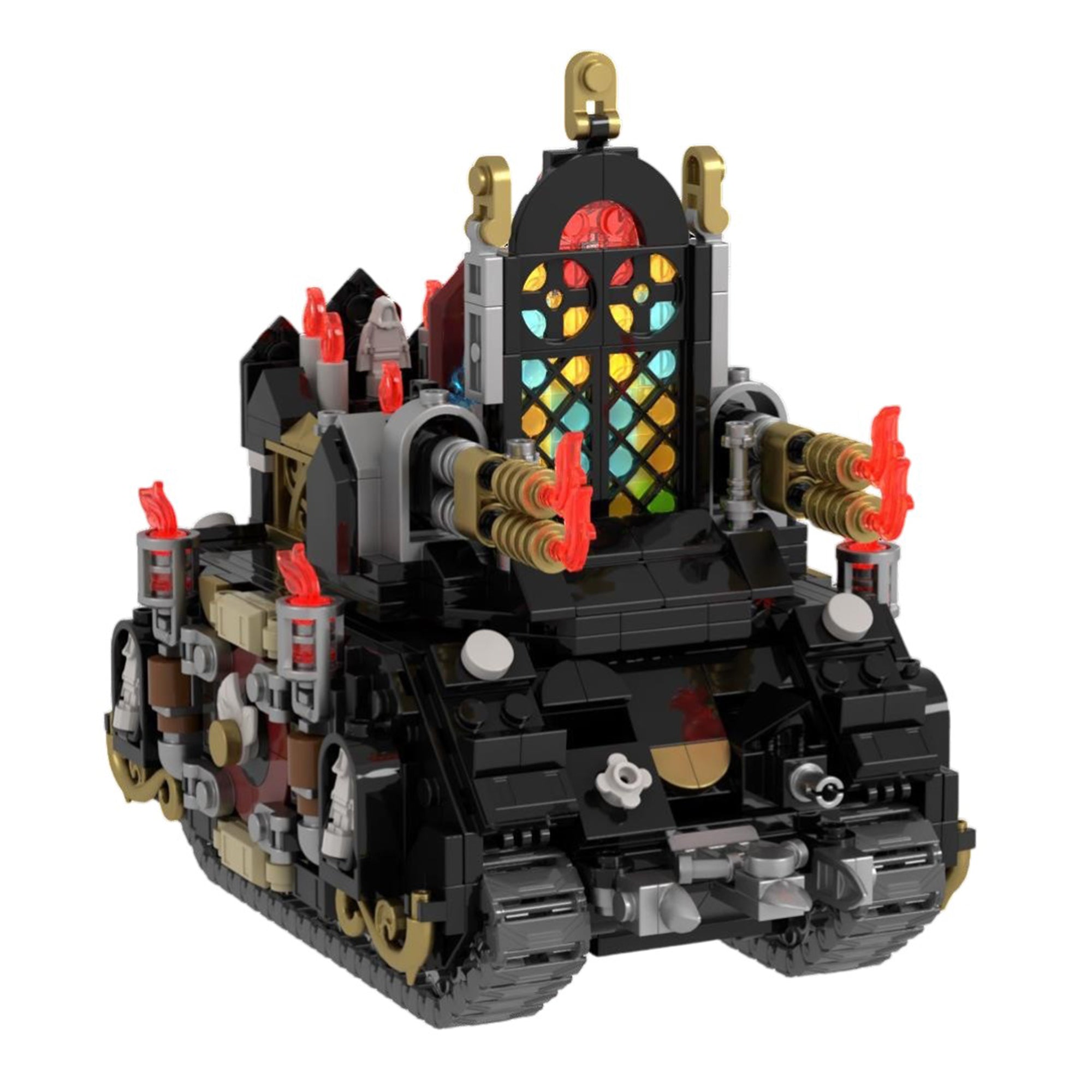 Zestaw klocków Warhammer 40K Vehicles without Minifigure - MOC A28