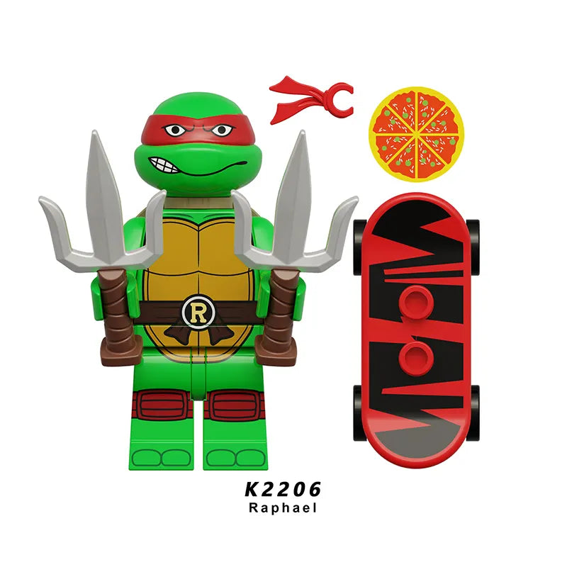 Zestaw figurek TMNT - K-2206