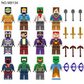 Zestaw figurek Minecraft - Zestaw