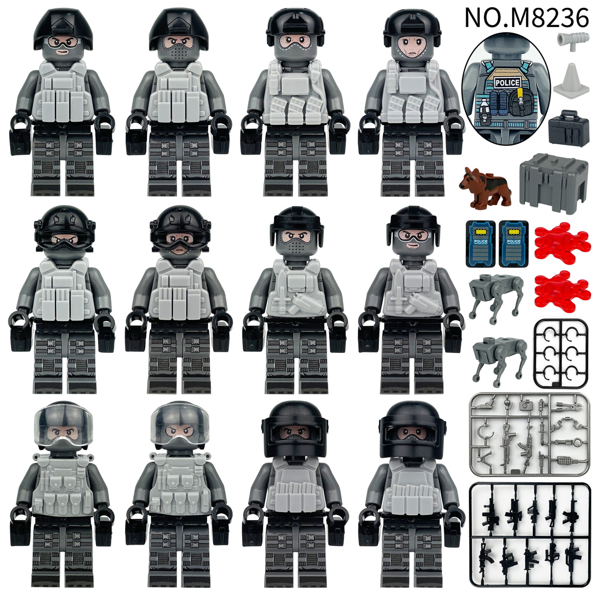 Zestaw figurek Military - Zestaw