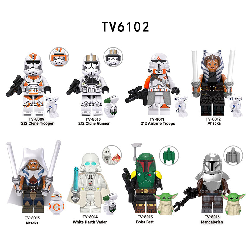 Zestaw figurek Star War - Zestaw x8