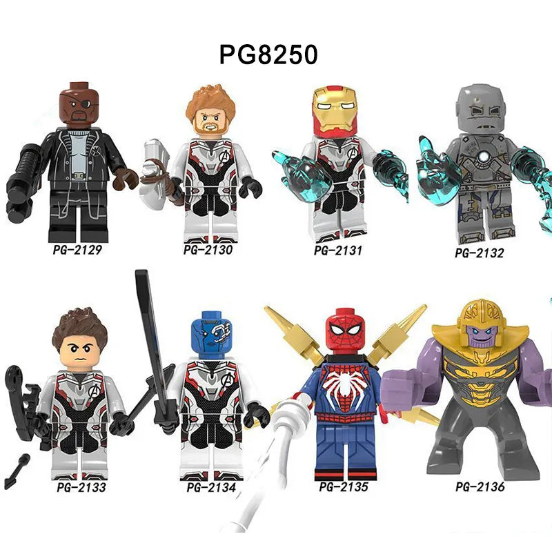 Zestaw figurek Super Hero - Zestaw x8