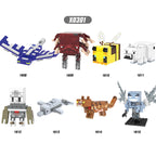 Zestaw figurek Minecraft - Zestaw x8