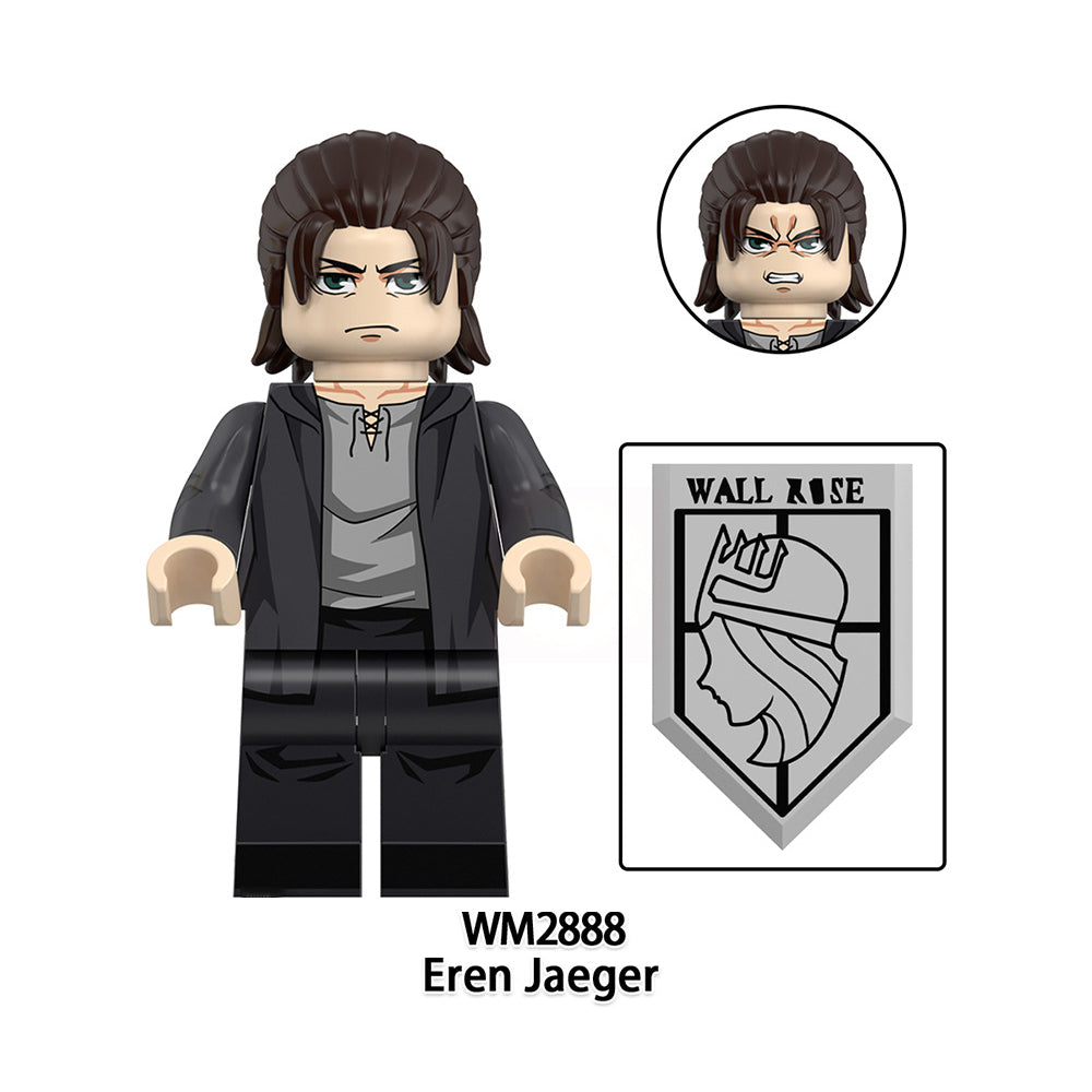 Zestaw figurek Attack On Titan - W-2888