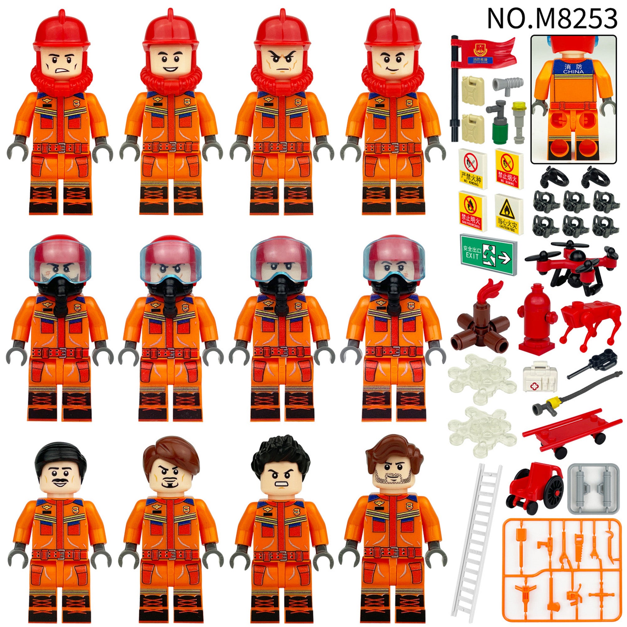 Zestaw figurek Minifigures - Zestaw