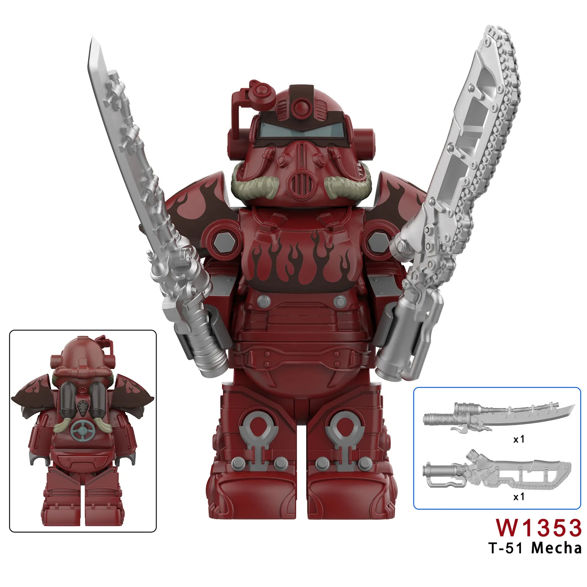 Zestaw figurek Fallout - W-1353