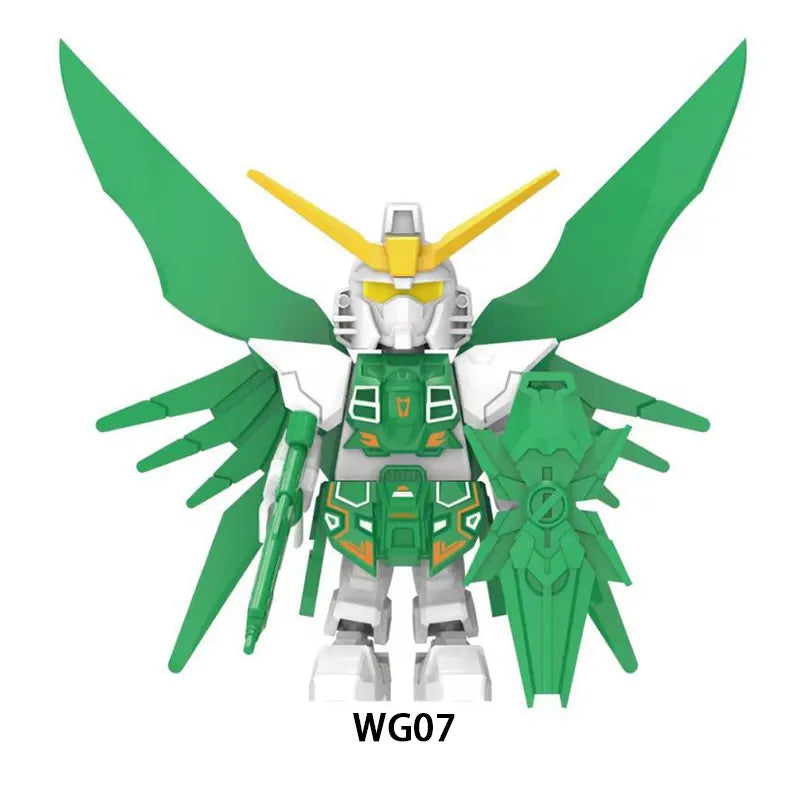 Zestaw figurek Gundam - WG-07