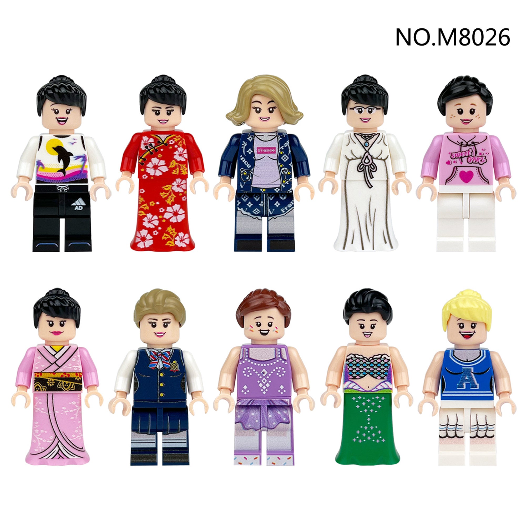 Zestaw figurek Minifigures - Zestaw