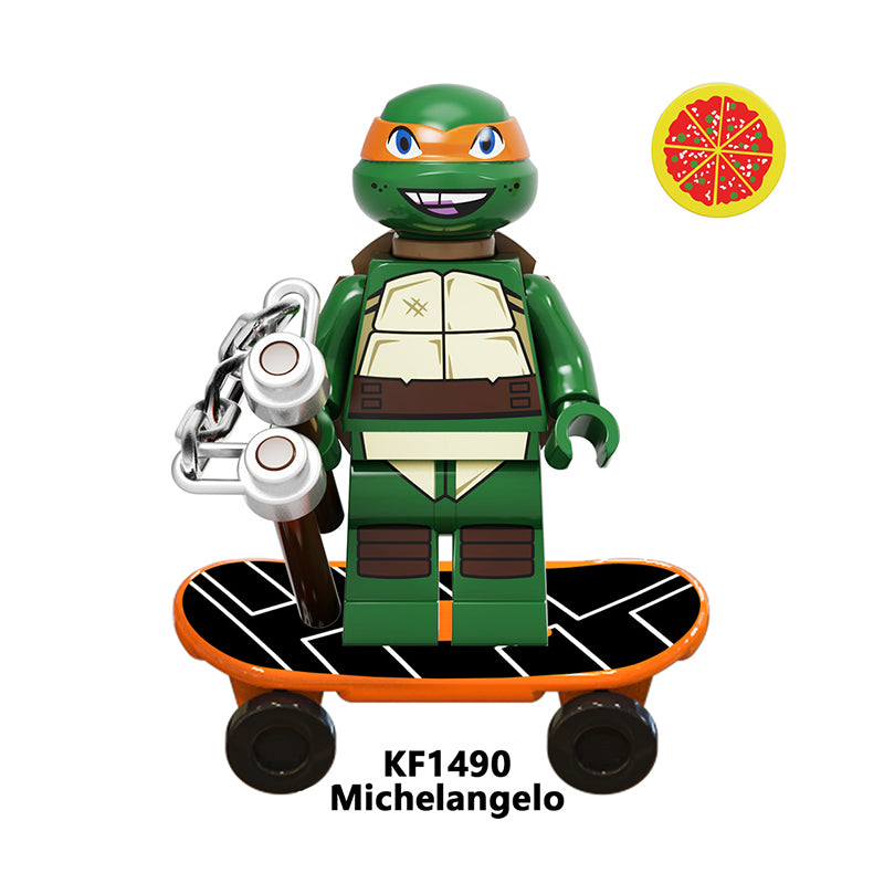 Zestaw figurek TMNT - KF-1490