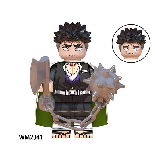 Zestaw figurek demon slayer