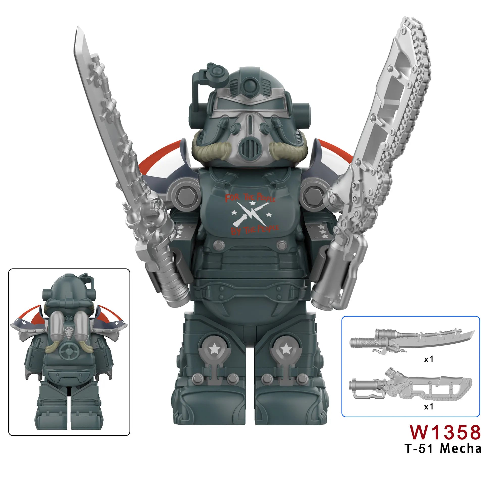 Zestaw figurek Fallout - W-1358