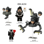 Zestaw figurek Skibidi Toilet - Zestaw x4