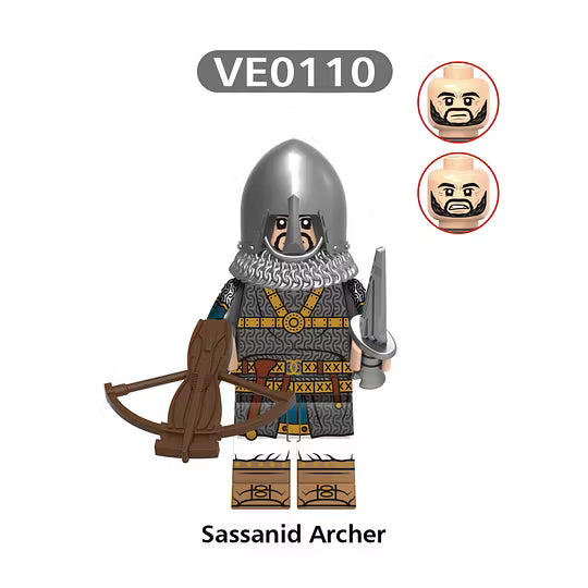 Set of knight figures