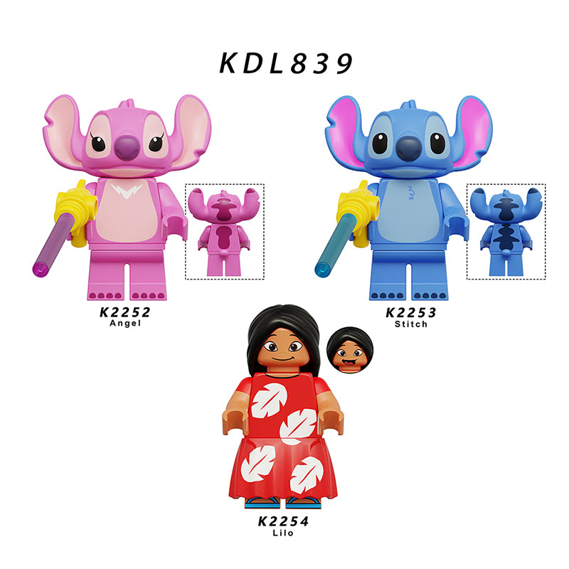 Zestaw figurek Lilo & Stitch - Zestaw x3