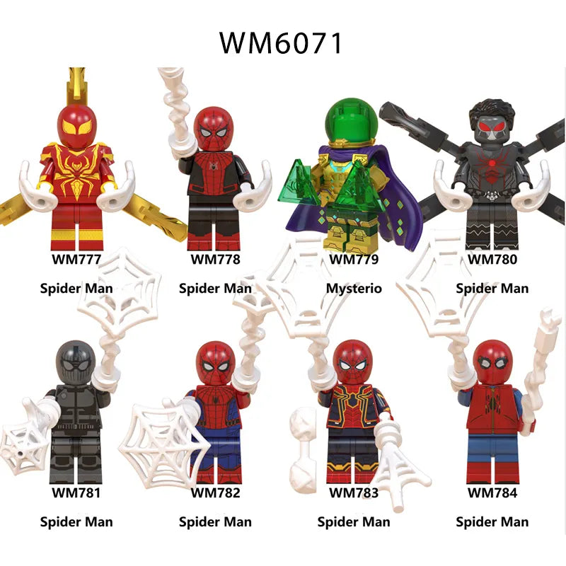 Zestaw figurek Super Hero - Zestaw x8