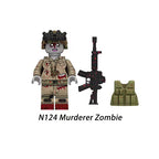 Zestaw figurek zombie
