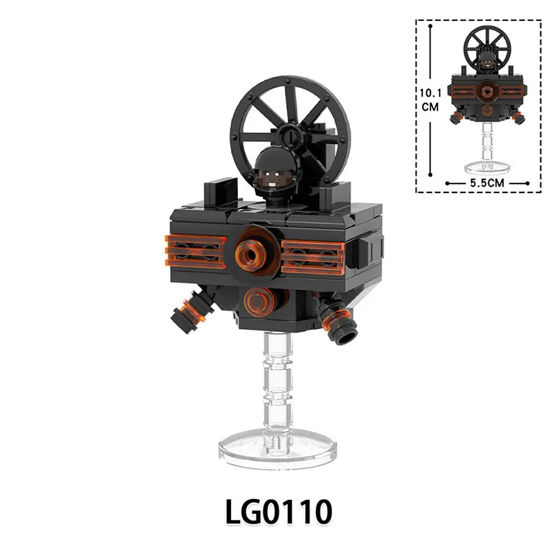 Zestaw figurek Skibidi Toilet - LG-0110