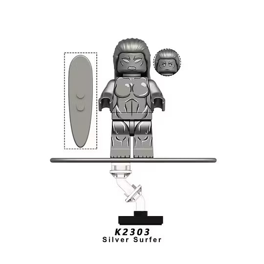 Zestaw figurek superhero fantastic four