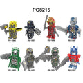 Zestaw figurek Transformers - Zestaw x8