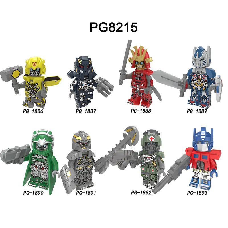 Zestaw figurek Transformers - Zestaw x8