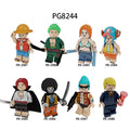 Zestaw figurek One Piece - Zestaw x8