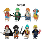 Zestaw figurek One Piece - Zestaw x8