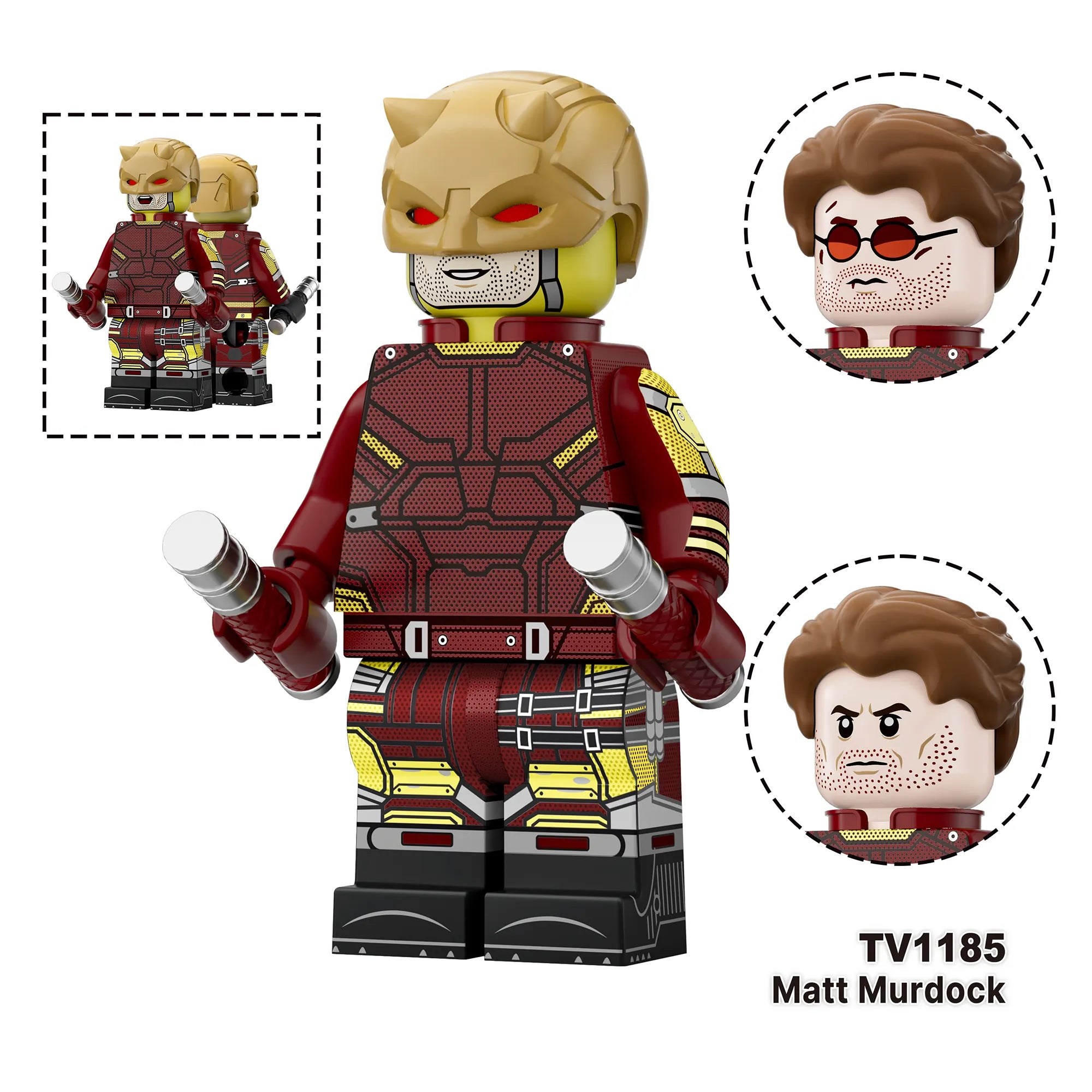 Zestaw figurek Super Hero - TV-1185