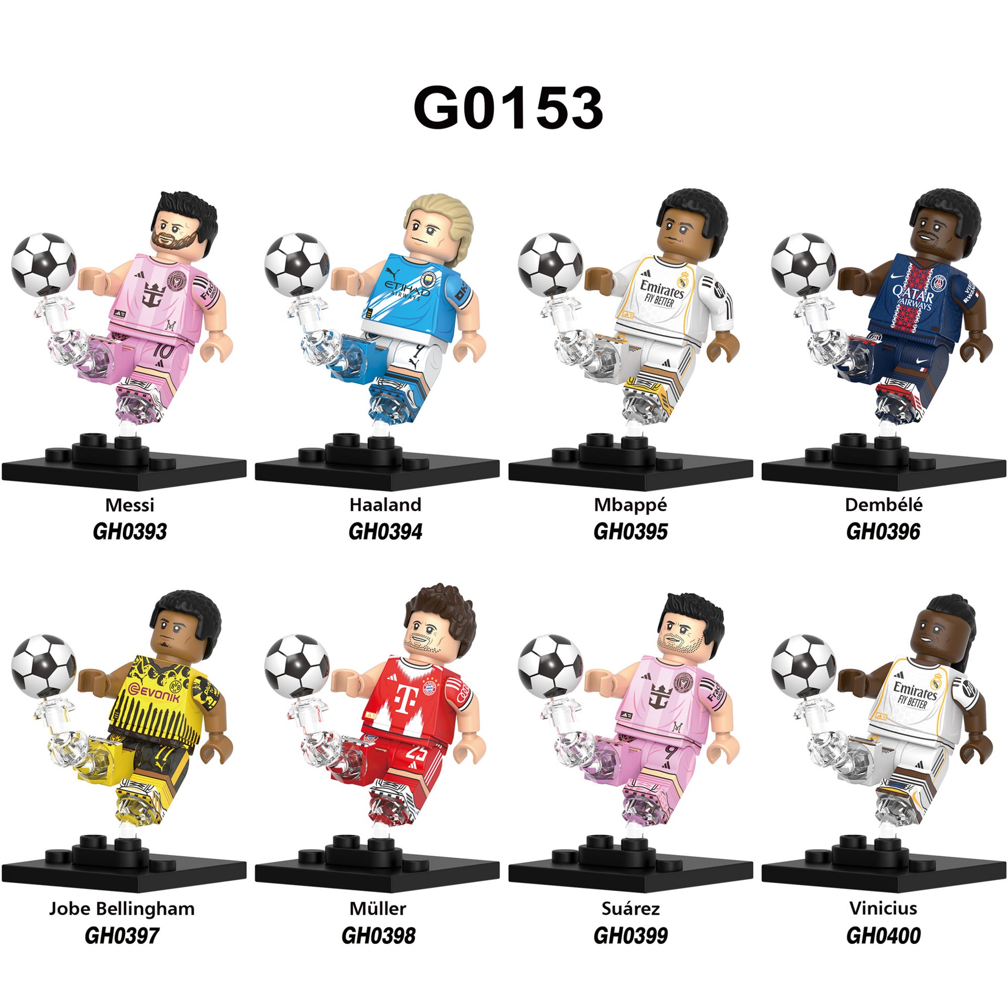 Zestaw figurek World Cup - Zestaw x8