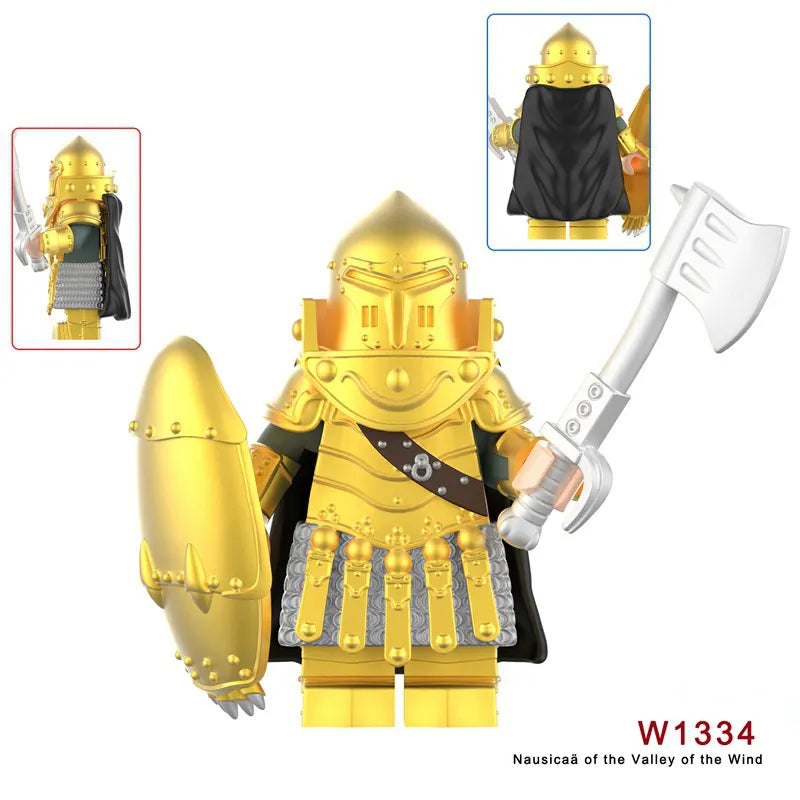 Zestaw figurek Nausicaa of the Valley of the Wind - W-1334