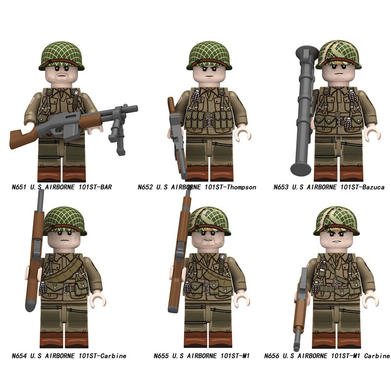 Zestaw figurek Military - Zestaw x6