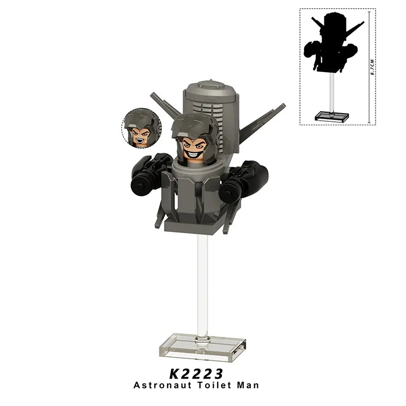 Zestaw figurek Skibidi Toilet - K-2223