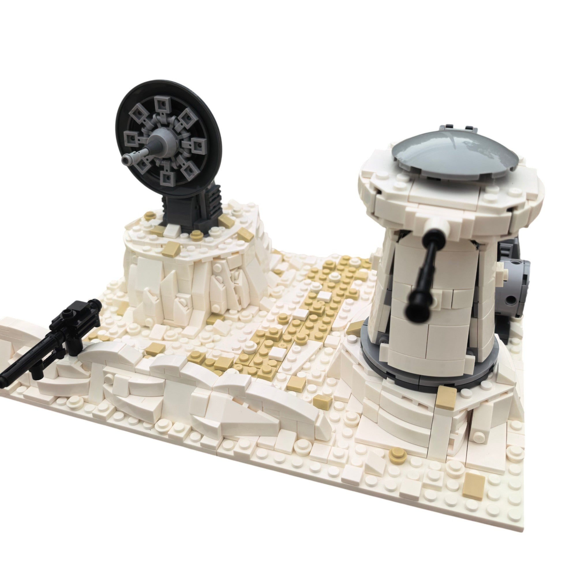 Zestaw klocków SW Episode 5 Battle on Hoth (Rebel cannons)