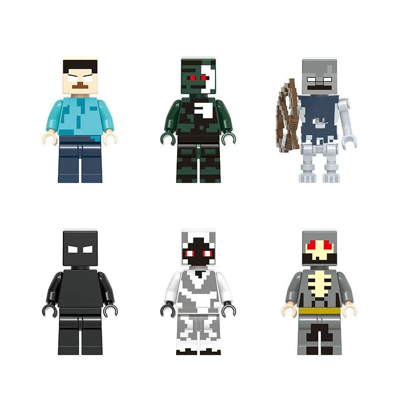 Zestaw figurek Minecraft - Zestaw