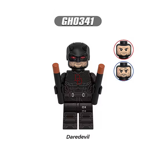 Zestaw figurek daredevil i punisher
