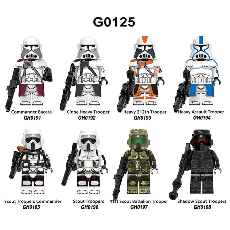 Zestaw figurek Star War - Zestaw x8