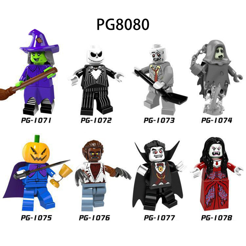 Zestaw figurek Halloween - Zestaw x8