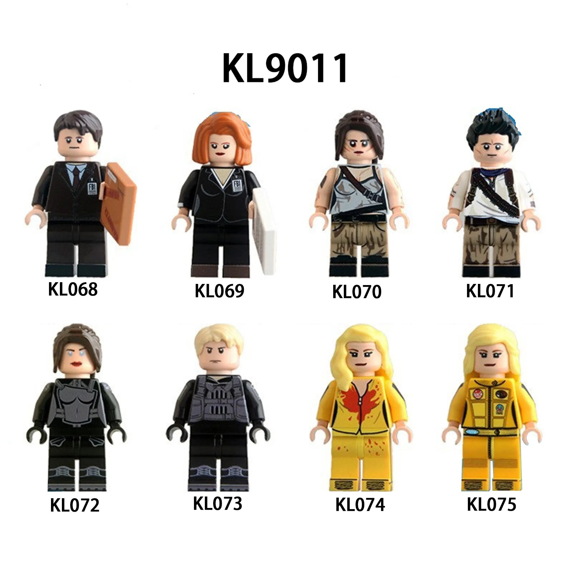 Zestaw figurek Hunger Games - Zestaw x8