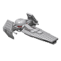 Zestaw klocków Micro Series Scimitar Sith-Infiltrator, 1:128 - MOC68698 ST973