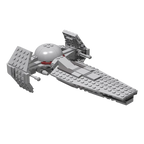 Zestaw klocków Micro Series Scimitar Sith-Infiltrator, 1:128 - MOC68698 ST973