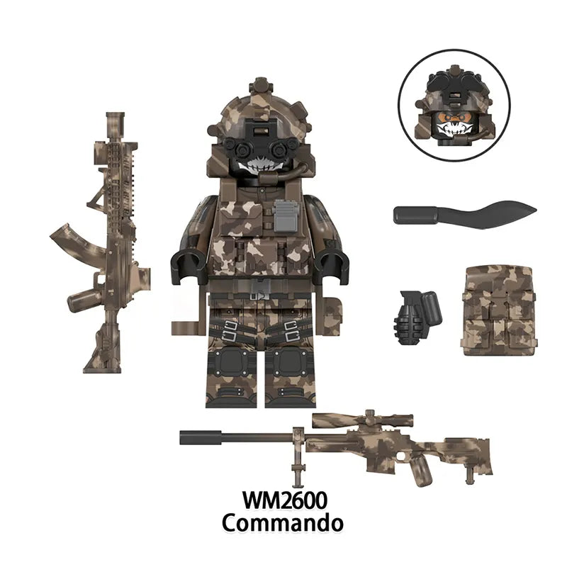 Zestaw figurek Military - W-2600