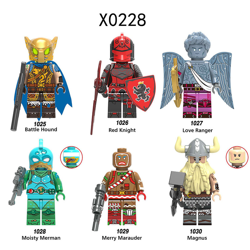 Zestaw figurek Fortnite - Zestaw x6