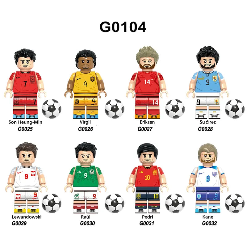 Zestaw figurek World Cup - Zestaw x8