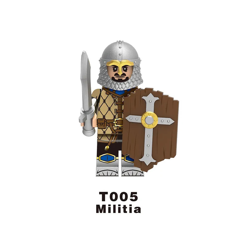 Zestaw figurek Medieval - T-005