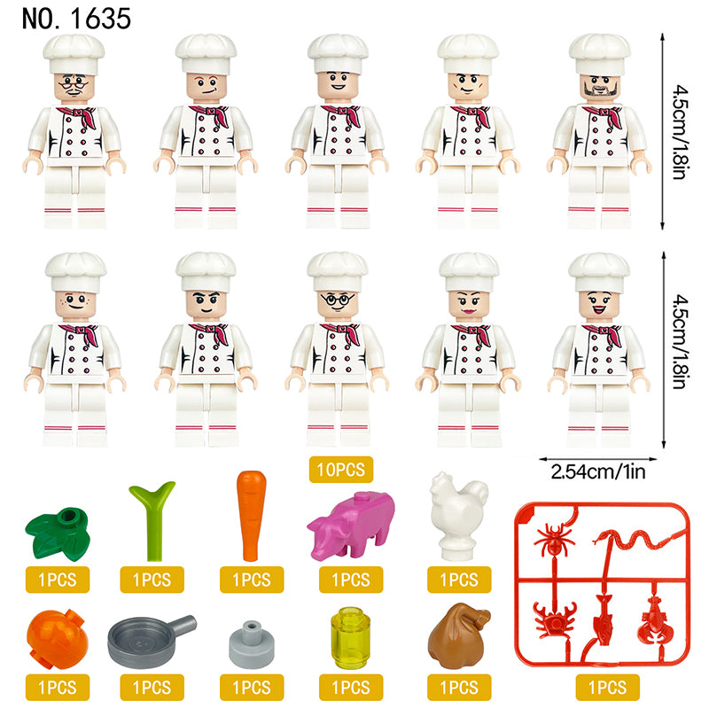 Zestaw figurek Minifigures - Zestaw