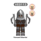 Set of knight figures