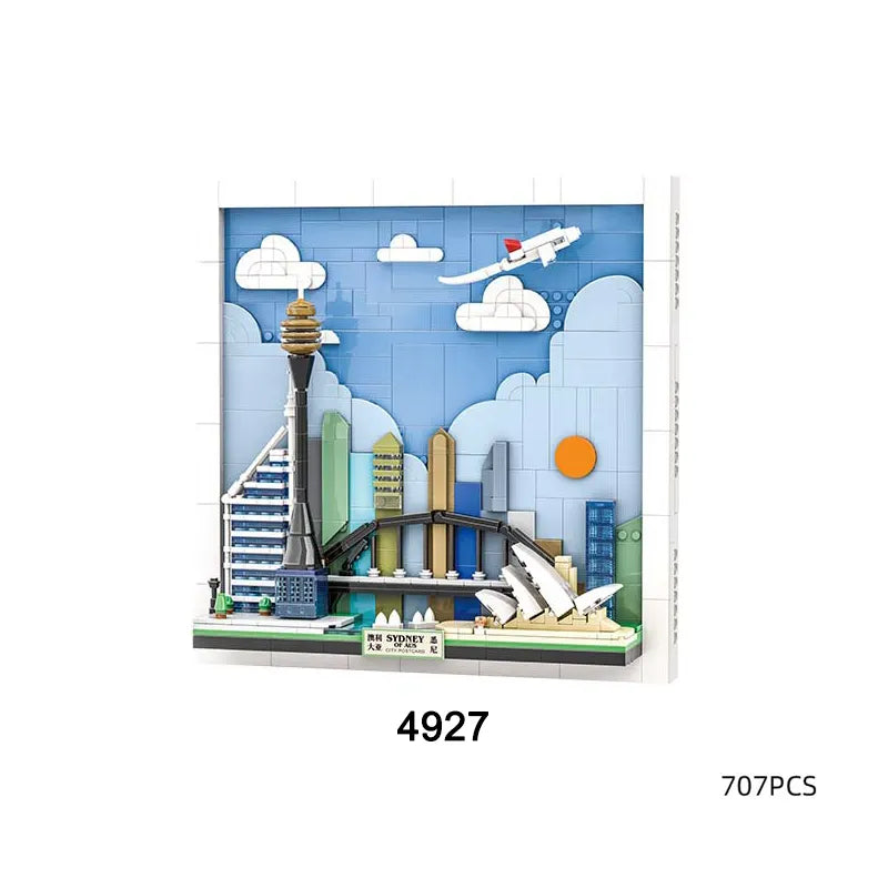 Elementy i akcesoria – City Postcard - 4927