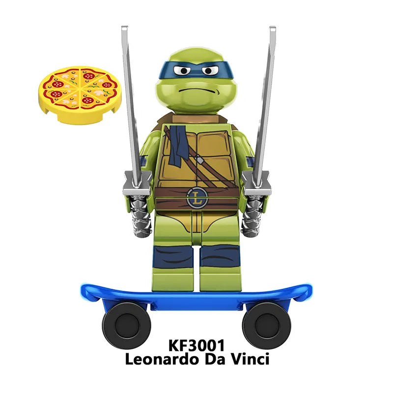 Zestaw figurek TMNT - KF-3001