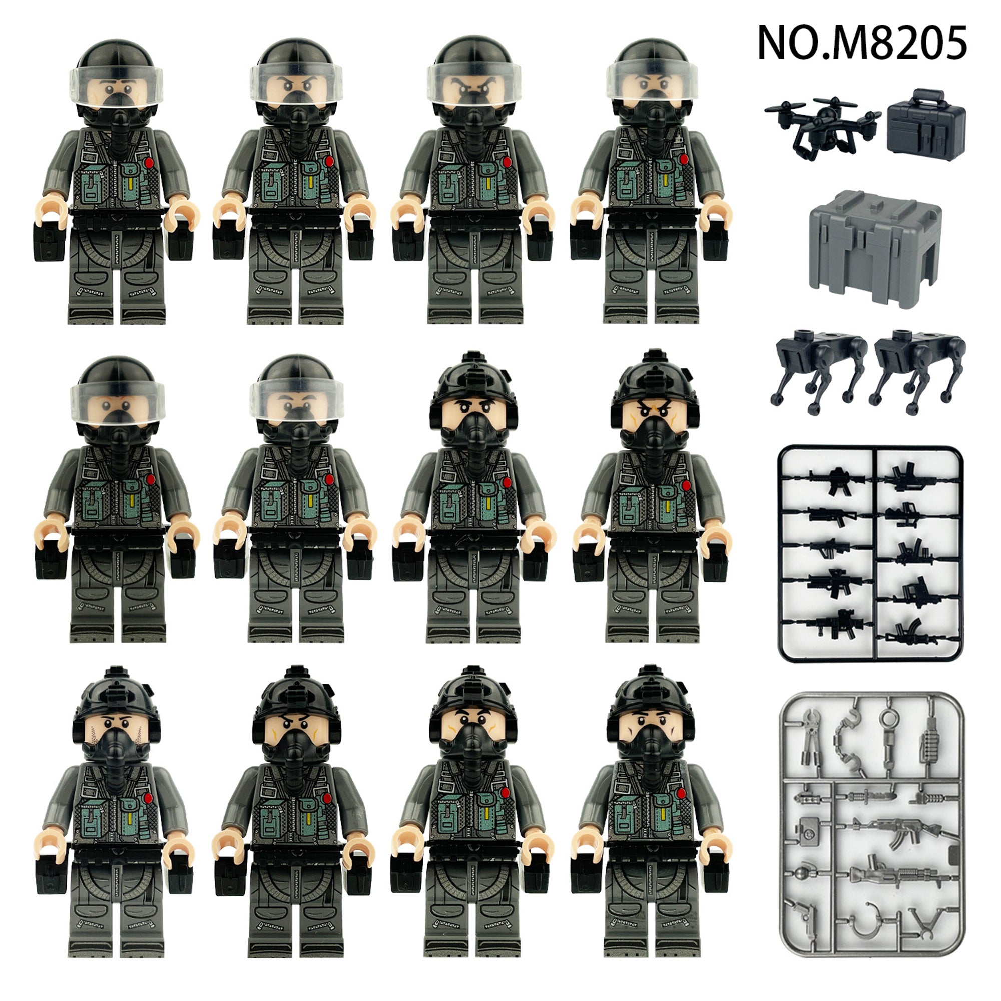Zestaw figurek Military - Zestaw