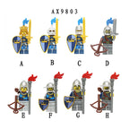 Zestaw figurek Medieval - Zestaw x8